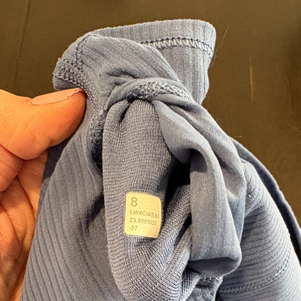 Lululemon blue Align Ribbed Leggings - Picture 5 of 5